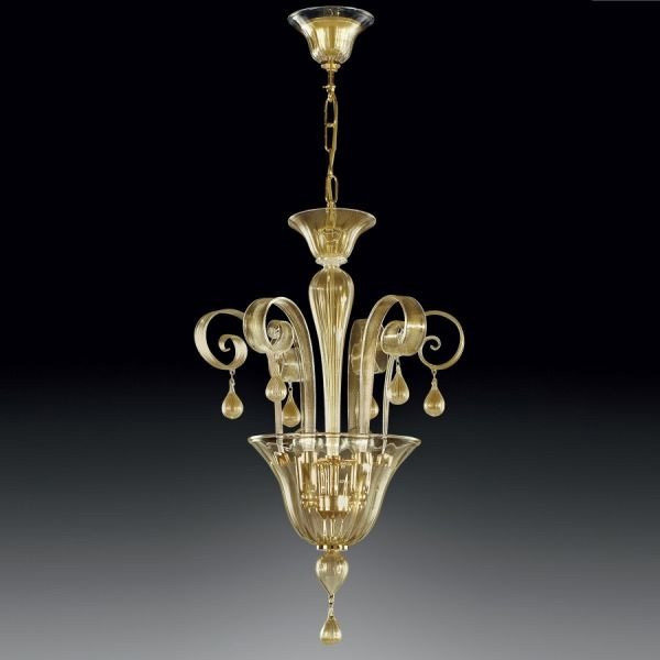 Подвесной светильник Vetri Lamp 910/S Oro 24Kt
