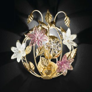 Настенный светильник Renzo Del Ventisette A 14382/1 DEC. 052 S.PATINA