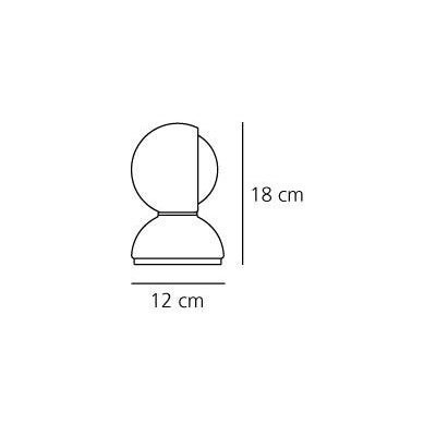 Настольный светильник Artemide Eclisse Bianco 0028010A