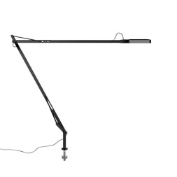 Настольная лампа Flos Kelvin LED Desk support (Visible cable) Shiny black F3308030