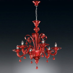 Люстра Vetri Lamp 911/6 Rosso
