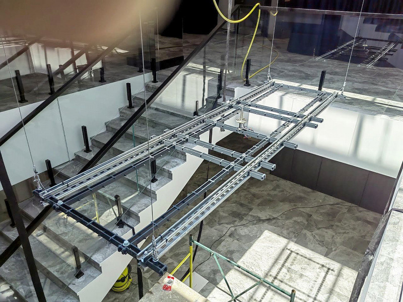 Рамная система для подъема люстры D3000мм