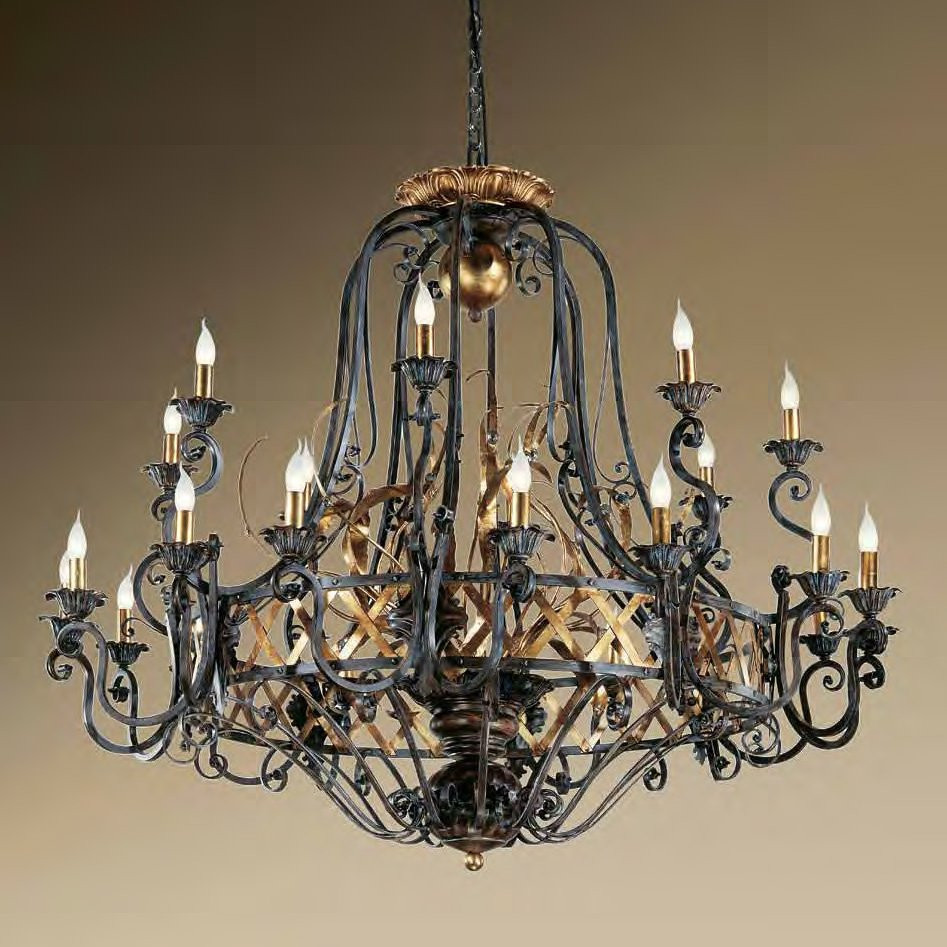 Люстра MM Lampadari Fiamme 6618/16+8 V2176