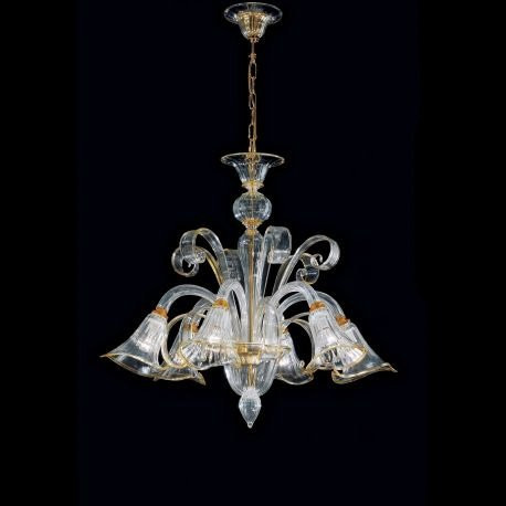 Люстра Vetri Lamp 982/6 Oro 24Kt