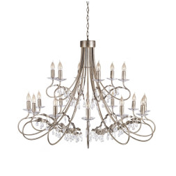 Люстра Elstead Lighting Christina CRT18 SIL/GOLD