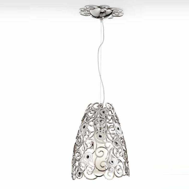 Подвесной светильник IDL Crystal marine 491/1SP steel BLACK SW