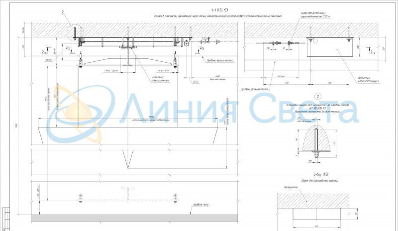 Рамная система подъема люстры LIFTEL
