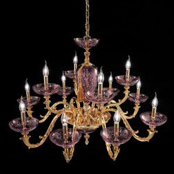 Люстра Euroluce Aida L8+4 Amethyst