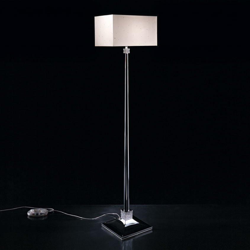 Торшер Beby Group Crystal dream 5503P01 Chrome White Swarovski