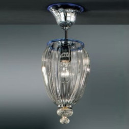 Потолочный светильник Vetri Lamp 1036/17 Cristallo/Blu