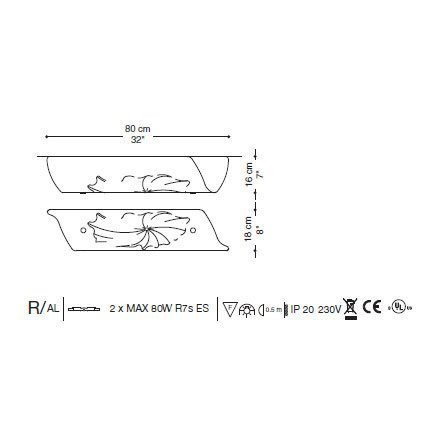 Потолочный светильник La Murrina Atmosphere R QD-3S