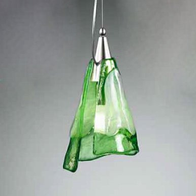 Подвесной светильник Vetri Lamp 1134/15 Bianco/Verde