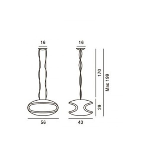 Подвесной светильник Foscarini O-space 127007 10