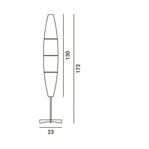 Напольный светильник Foscarini Havana 040003 10