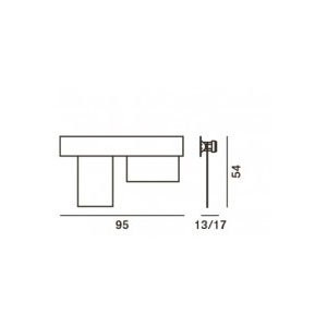 Настенный светильник Foscarini Fields 1740053 63