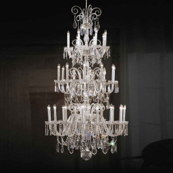 Люстра Beby Group Crystal 7300/16+10+8 Chrome CUT CRYSTAL