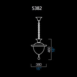 Подвесной светильник Barovier&amp;Toso Fanali veneziani 5382/DO