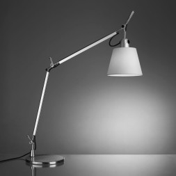 Настольная лампа Artemide Tolomeo basculante tavolo satin 180 0947020A + A004030