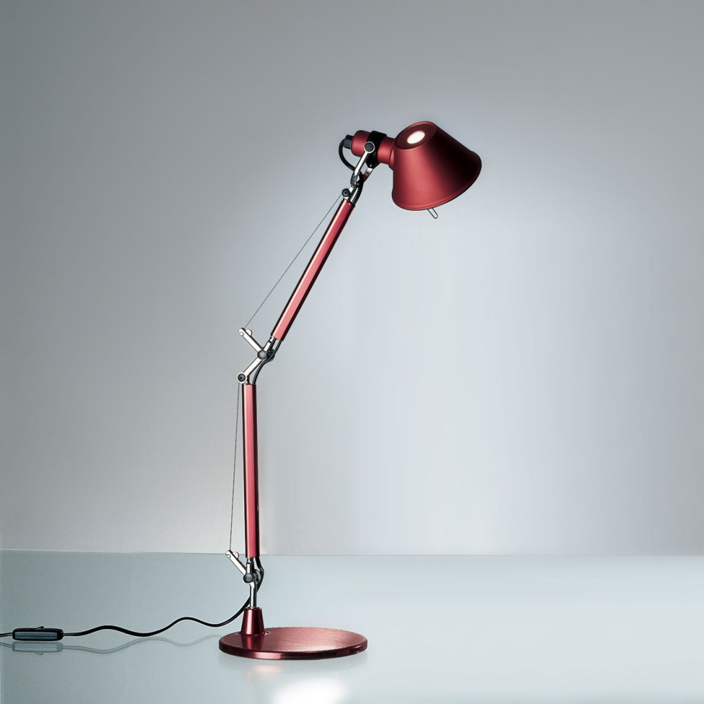 Настольная лампа Artemide Tolomeo micro red A011810