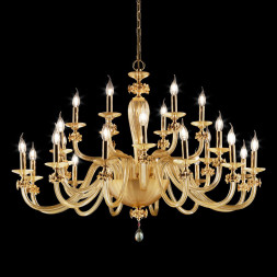 Люстра Euroluce Sheen L12+6+6 gold