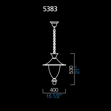 Подвесной светильник Barovier&amp;Toso Fanali veneziani 5383/DO