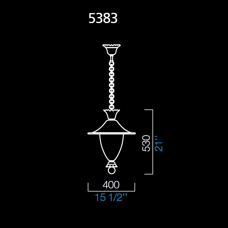 Подвесной светильник Barovier&amp;Toso Fanali veneziani 5383/DO