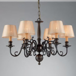 Люстра Lustrarte New Collection 312/6V+ORG16-0077