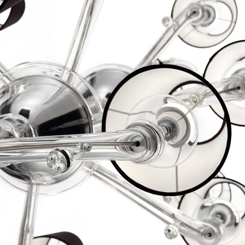 Люстра Barovier&amp;Toso Torpedo Nevada 7141/12/CC/BB