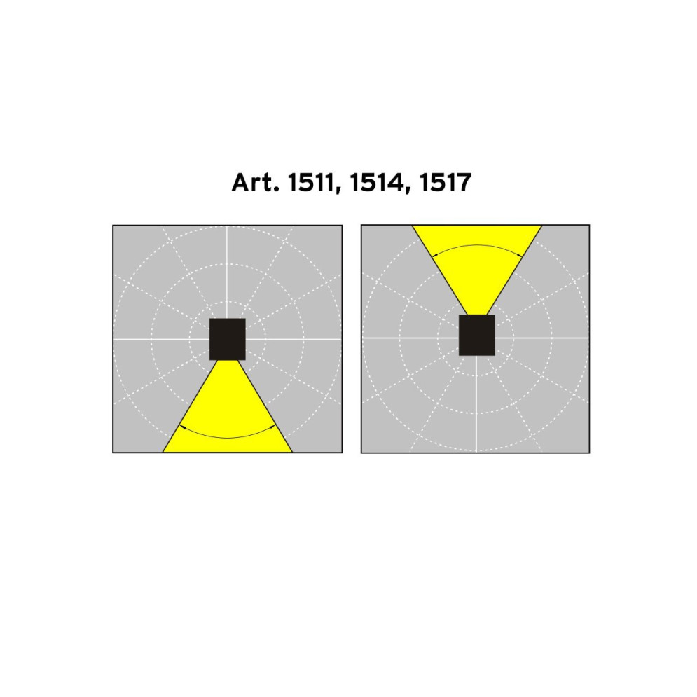 Уличный настенный светильник Norlys Asker 1511W