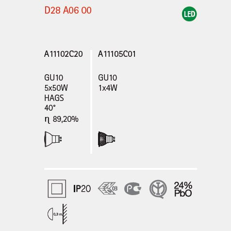 Подвесной светильник Fabbian Cubetto Crystal Glass D28 A06 00