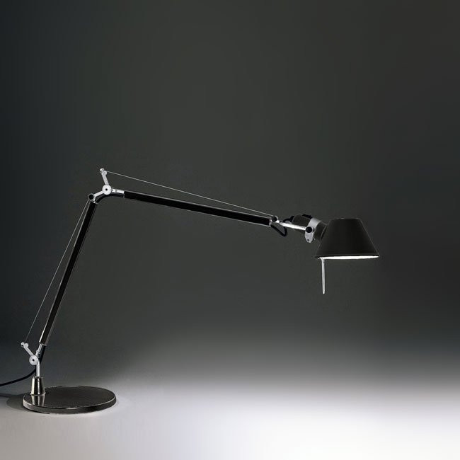 Настольная лампа Artemide Tolomeo micro Halo black A011830