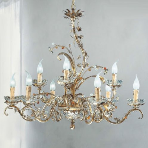 Люстра Renzo Del Ventisette &quot;Sinuosa&quot; L 13712/6+3 DEC. 055