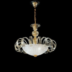 Подвесной светильник Vetri Lamp 997/65 Cristallo/Oro