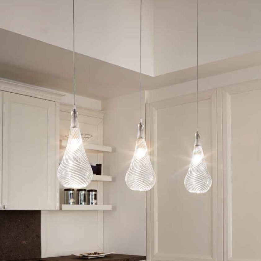 Подвесной светильник Renzo Del Ventisette Ohlala BIN14557/3 DEC. CROMO