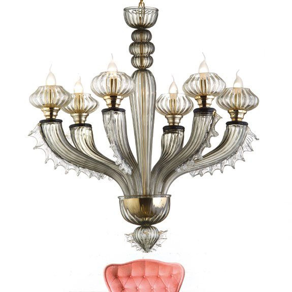 Люстра IlParalume MARINA 7722 1955/CH6/LU/GR