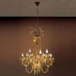 Люстра Italamp 262/6+6 Amber / O / Sw Light Topaz