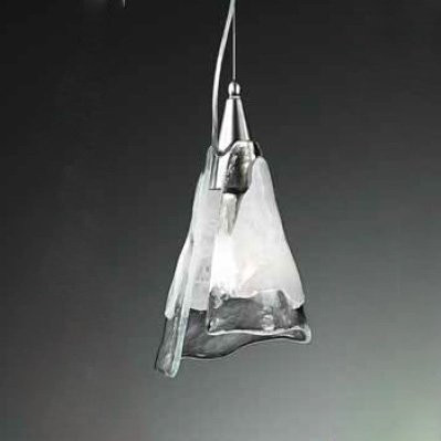 Подвесной светильник Vetri Lamp 1134/20 Bianco/Cristallo