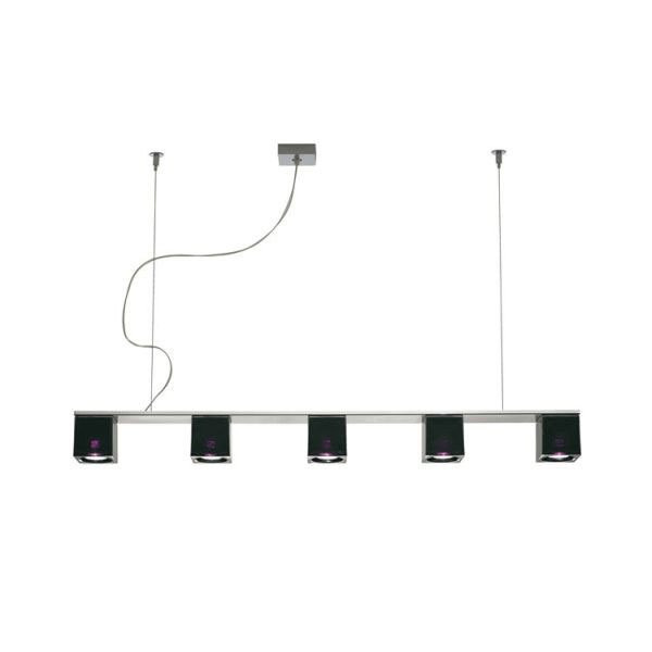 Подвесной светильник Fabbian Cubetto Black Glass D28 A06 02