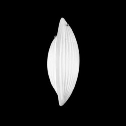 Настенный светильник IDL Paradise 430/2ADX Chrome White Murano Glass