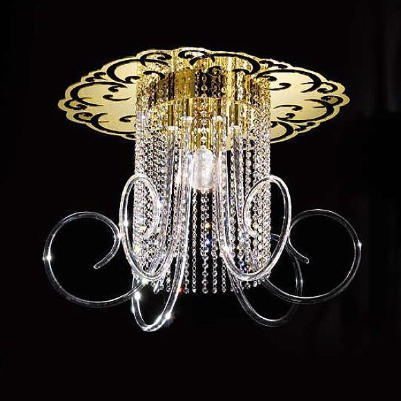 Потолочный светильник Prearo Charlotte 2224/PL/24K