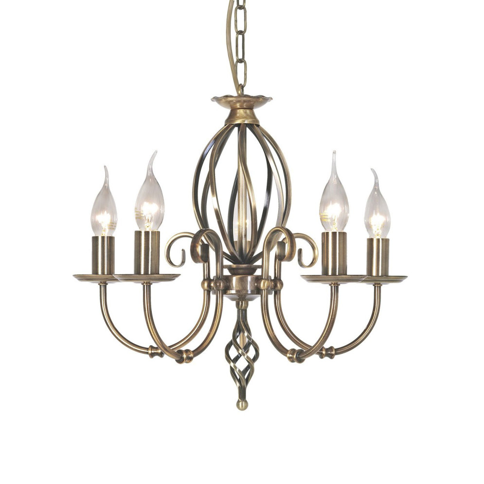 Люстра Elstead Lighting Artisan ART5 AGD BRASS