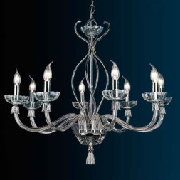 Люстра Renzo Del Ventisette Contemporary L 13716/8 CR DEC. CROMO C.M