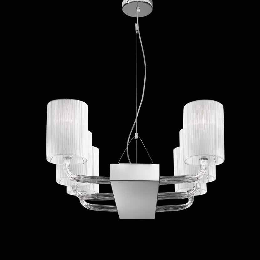 Люстра Sylcom Can Can 2121/6 CR.BIA