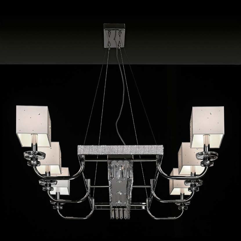 Люстра Beby Group Crystal dream 5500B02 Chrome White Swarovski