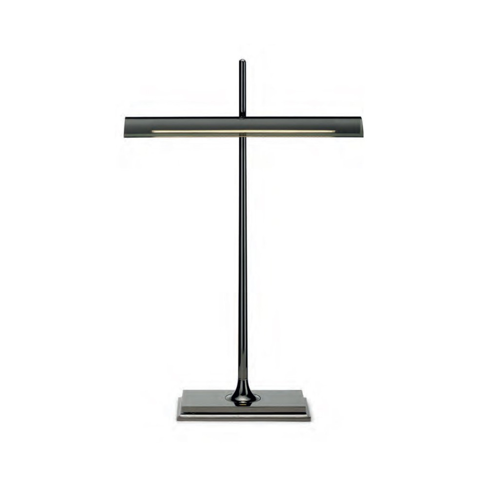 Настольная лампа Flos Goldman Black nikel/Fumee F3440030
