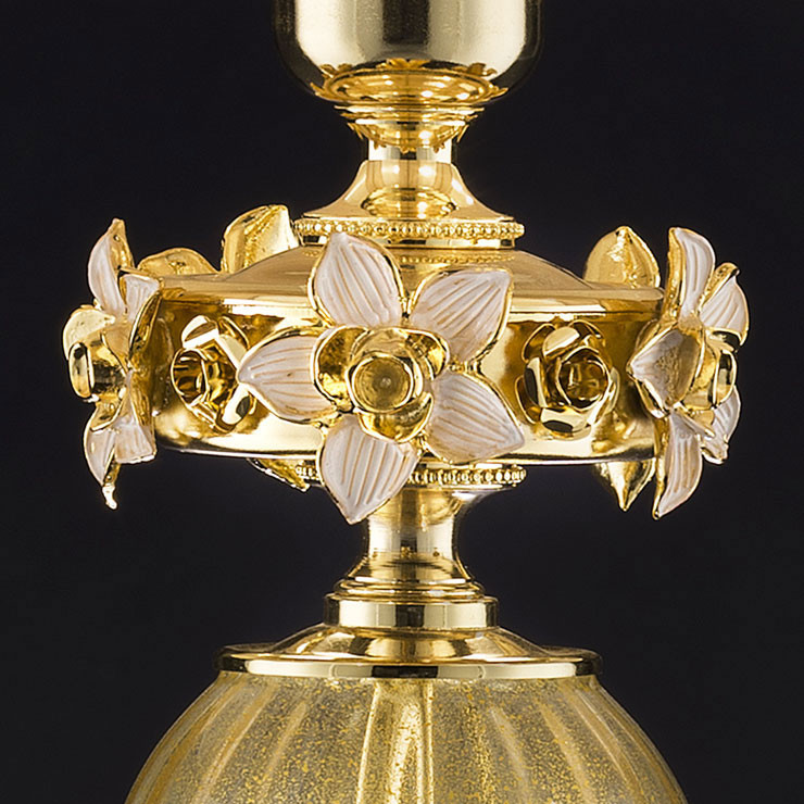 Настольная лампа Euroluce Sheen LG1 antique rose