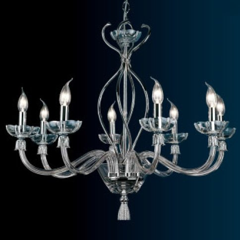 Люстра Renzo Del Ventisette &quot;Floreale&quot; L 13716/8 DEC. CROMO