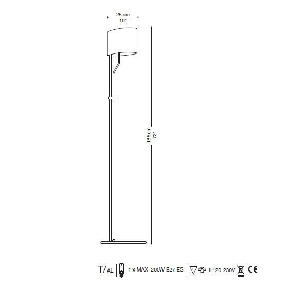 Торшер La Murrina Galaxy T DD-3S