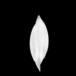 Настенный светильник IDL Paradise 430/4A Chrome White Murano Glass