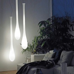 Подвесной светильник Vistosi Lacrima SP G D1 E27 BC NI